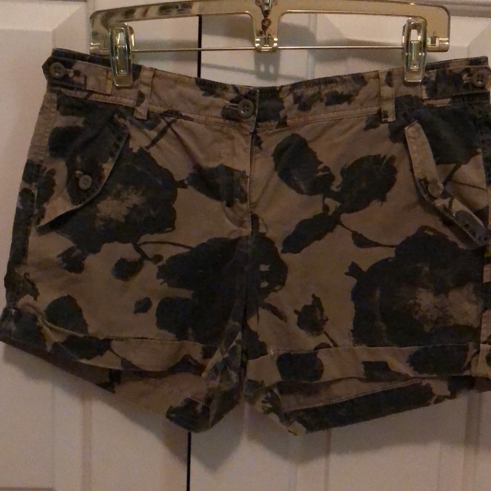 J. Crew camo shorts